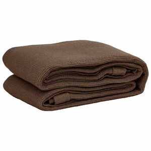 vidaXL Tapis de tente 200x200 cm Marron