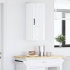 vidaXL Armoire de cuisine Blanc brillant 30 x 31 x 80 cm