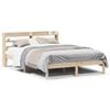 vidaXL Cadre de lit sans matelas 150x200 cm bois de pin massif