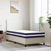 vidaXL Matelas à ressorts ensachés dureté moyenne 90x190 cm