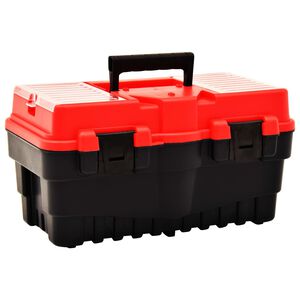 vidaXL Bo&icirc;te &agrave; outils Plastique 462x256x242 mm Rouge