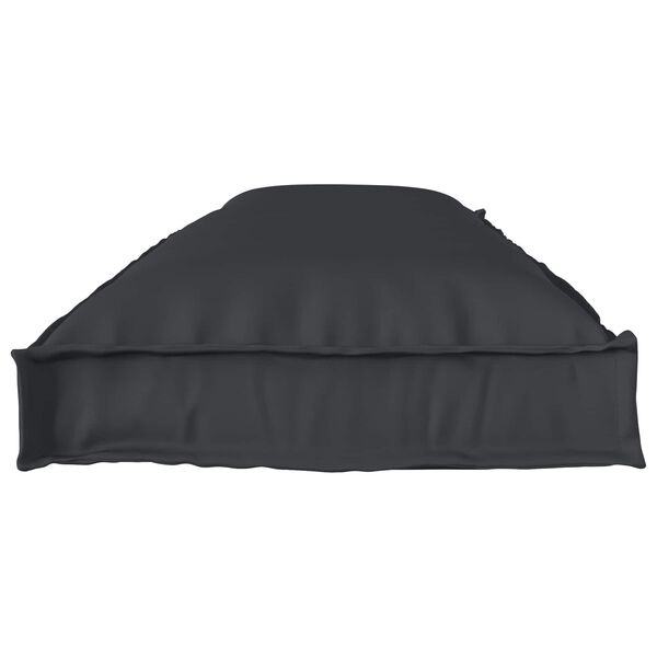 vidaXL Coussin Noir 150 x 40 x 8 cm Tissu Oxford