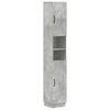 vidaXL Armoire de Salle de Bain avec &Eacute;tag&egrave;re Ouverte HOORN Gris b&eacute;ton