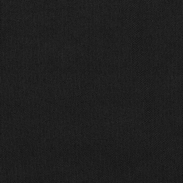 vidaXL Rideaux occultants aspect lin avec crochets 2pcs Noir 140x225cm