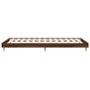 vidaXL Cadre de lit sans matelas ch&ecirc;ne marron 100x200 cm