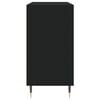 vidaXL Buffet noir 103,5x35x70 cm bois d'ing&eacute;nierie