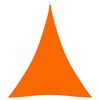 vidaXL Voile de parasol tissu oxford triangulaire 4x5x5 m orange