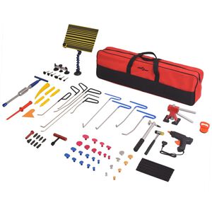 vidaXL Kit de d&eacute;bosselage sans peinture 80 pcs Acier inoxydable