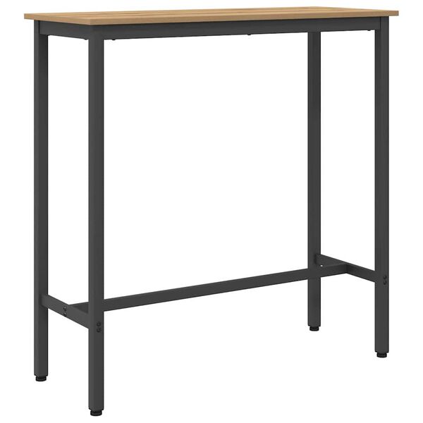 vidaXL table Ch&ecirc;ne artisanal 100 x 40 x 100,5 cm