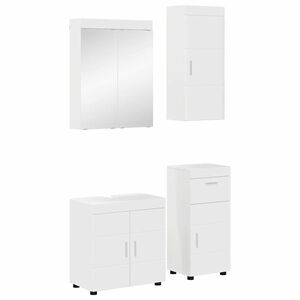 vidaXL Ensemble de mobilier de salle de bain TULUM 4 pcs