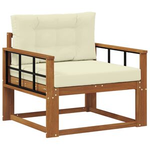 vidaXL Sofa de milieu ext&eacute;rieur Naturel