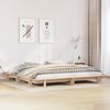 vidaXL Cadre de lit sans matelas 200x200 cm bois massif de pin