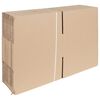 vidaXL Bo&icirc;te Pliable 50 pcs Naturel 30 x 30 x 15 cm Carton