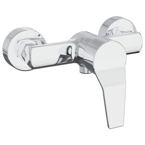 vidaXL Robinet de Douche Mixer Chrome G 1 / 2 pouces Laiton