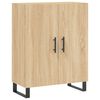 vidaXL Buffet haut Ch&ecirc;ne sonoma 69,5x34x180 cm Bois d'ing&eacute;nierie