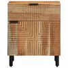 vidaXL Cabinet de chevet Marron 50 x 33 x 60 cm Bois d'acacia massif