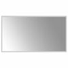 vidaXL Miroir de salle de bain LED Transparent 90 x 50 cm verre tremp&eacute;