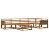 vidaXL Ensemble de canap&eacute;s d'ext&eacute;rieur 6 pcs Naturel
