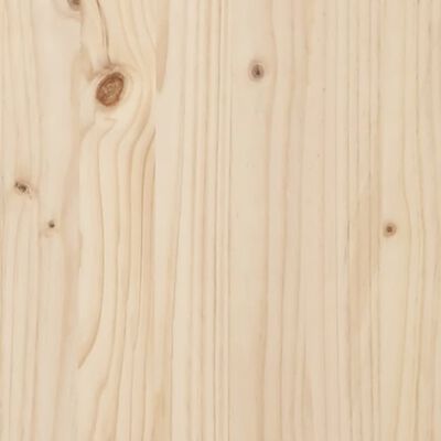 vidaXL Support pour bois de chauffage 41x25x100 cm Bois de pin massif