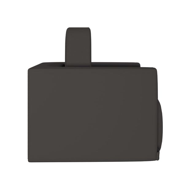 vidaXL Canap&eacute; pour enfants 2 en 1 Noir Similicuir