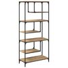 vidaXL Biblioth&egrave;que ch&ecirc;ne artisanal 81 x 36 x 176 cm Bois d'ing&eacute;nierie