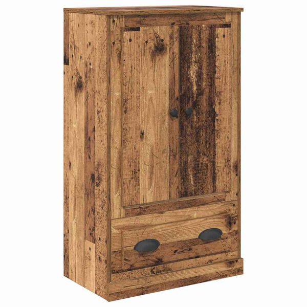 vidaXL Haut Armoire Bois Ancien 60 x 35,5 x 103,5 cm Bois d'ing&eacute;nierie