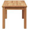vidaXL Table basse Marron 70 x 40 x 36 cm Bois de teck solide