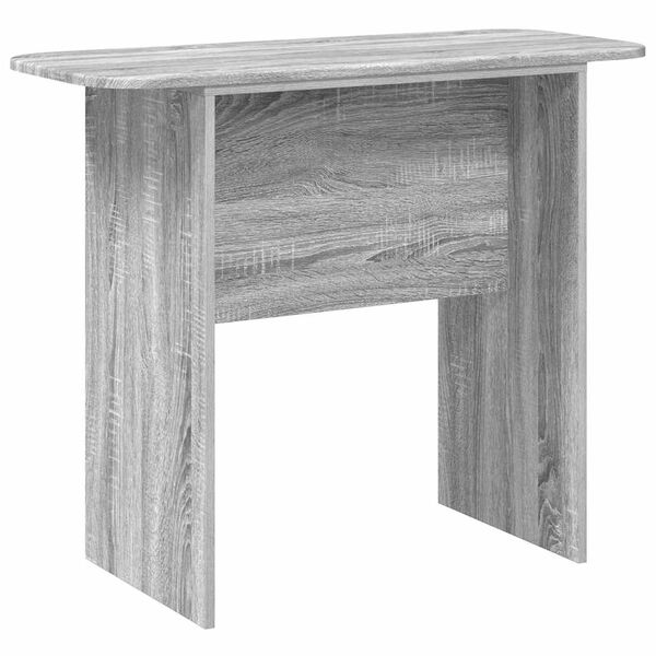 vidaXL Table console Gris Sonoma 93 x 40 x 75 cm Bois d'ing&eacute;nierie