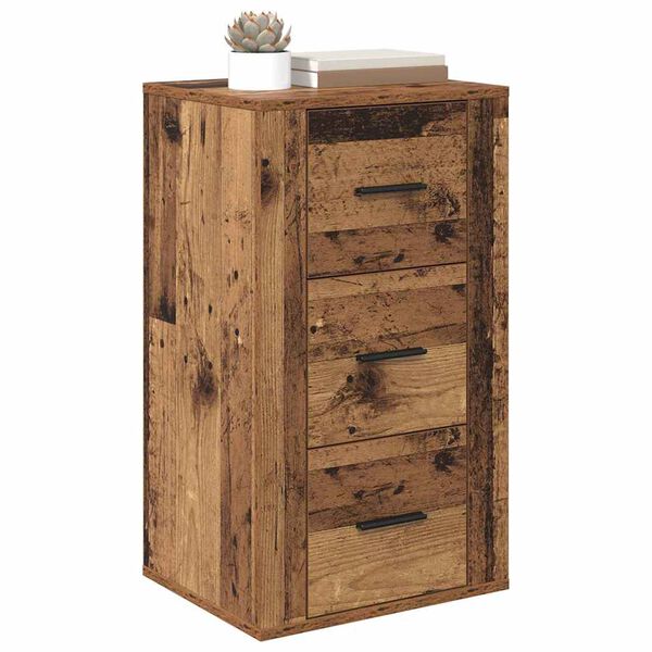 vidaXL Buffet Bois ancien 40 x 33 x 70 cm Bois d'ing&eacute;nierie