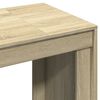 vidaXL Bureau ch&ecirc;ne sonoma 123,5x73,5x75 cm bois d'ing&eacute;nierie