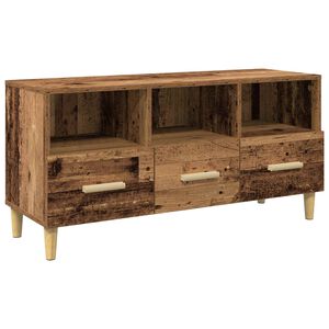 vidaXL Meuble TV Bois ancien 102 x 36 x 50 cm Bois d'ing&eacute;nierie