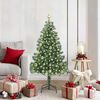 vidaXL Sapin de No&euml;l avec 150 LED avec support Vert 150 cm PVC