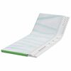 vidaXL Surmatelas Blanc et vert 180 x 200 x 6 cm Tissu Jacquard
