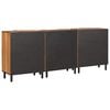 vidaXL Buffet Finition Acacia Brun Bois de mangue massif