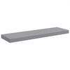 vidaXL Étagères murales flottantes 4 pcs gris 80x23,5x3,8 cm MDF
