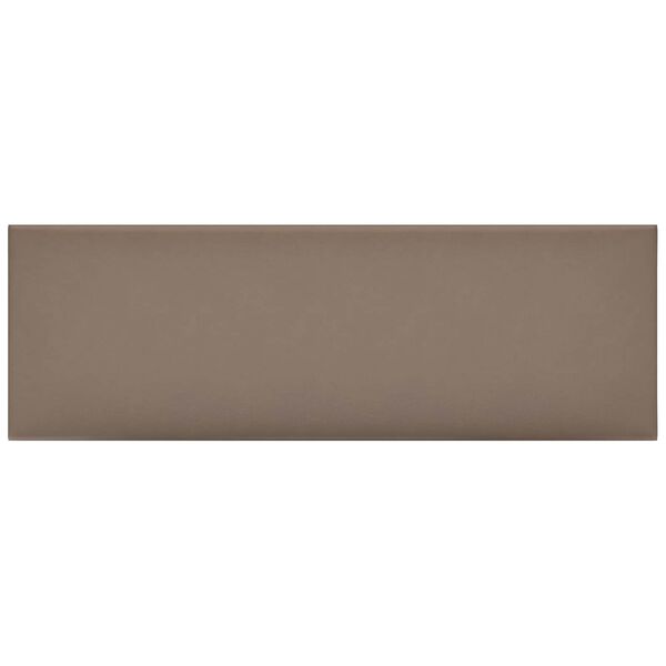 vidaXL T&ecirc;te de lit murale 12 pcs Cappuccino 90 x 30 cm tissu