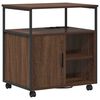 vidaXL Cabinet avec Station de Charge 61 x 46 x 67 cm Ch&ecirc;ne brun