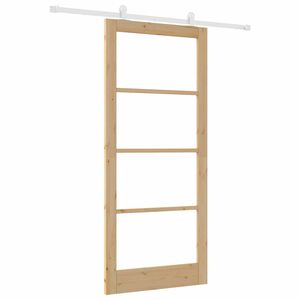 vidaXL Porte coulissante ORKDAL Naturel 93 x 211 cm