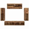 vidaXL Ensemble meuble TV 6 pcs Bois ancien Bois d'ing&eacute;nierie