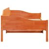 vidaXL Cadre de lit sans matelas cire marron 90x190 cm bois pin massif