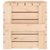 vidaXL Boîte de rangement 58x40,5x42 cm Bois massif de pin