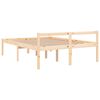 vidaXL Lit pour personne &acirc;g&eacute;e sans matelas 120x200 cm bois pin massif