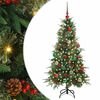vidaXL Sapin de Noël Artificiel à Branches Articulées Vert 150 cm