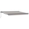 vidaXL Cadre d'auvent Gris clair 400 &times; 300 cm