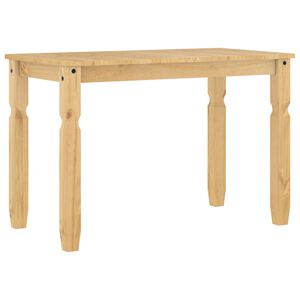 vidaXL Table &agrave; manger Corona 112x60x75 cm bois massif de pin