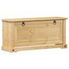 vidaXL Armoire &agrave; chaussures Corona 99x32x47 cm bois de pin massif