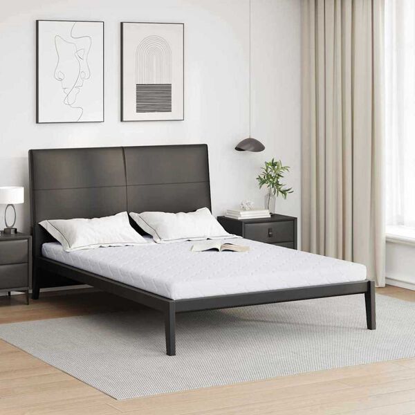 vidaXL Matelas Blanc 160 x 200 cm Mousse PU