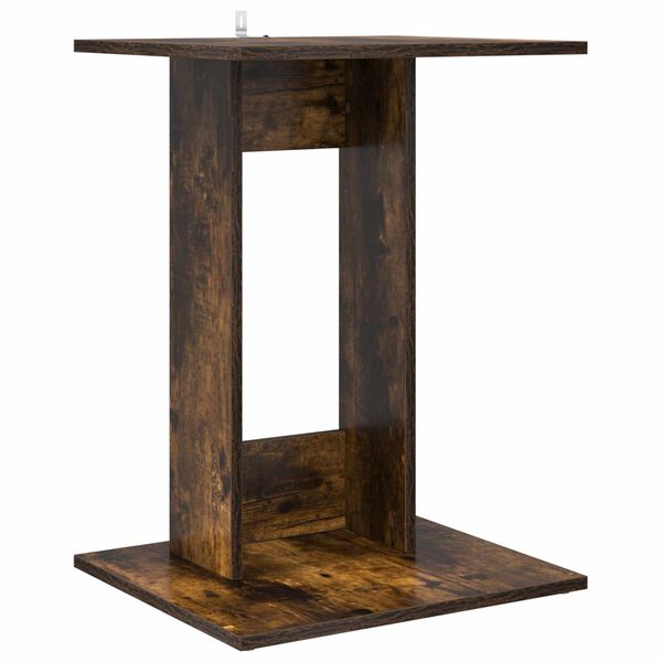 vidaXL Table d'appoint Ch&ecirc;ne fum&eacute; 45 x 40 x 62,5 cm Bois d'ing&eacute;nierie