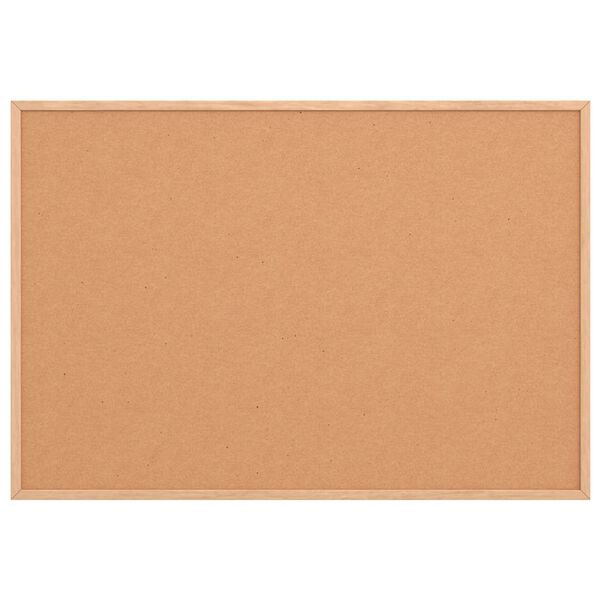 vidaXL Tableau en li&egrave;ge avec cadre en bois de pin massif 80 x 55 cm