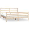 vidaXL Cadre de lit sans matelas bois massif de pin 180x200 cm